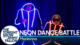 Madonna and Jimmy Fallon face off in a Neon Dance Battle on <i>The Tonight Show</i>
